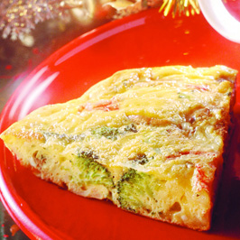 Crab and Asparagus Frittata